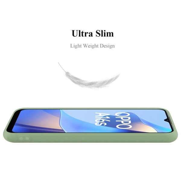 Skal för Oppo A16s / A54s CANDY GRÖN PASTELL Stötsäker Silikon Grön