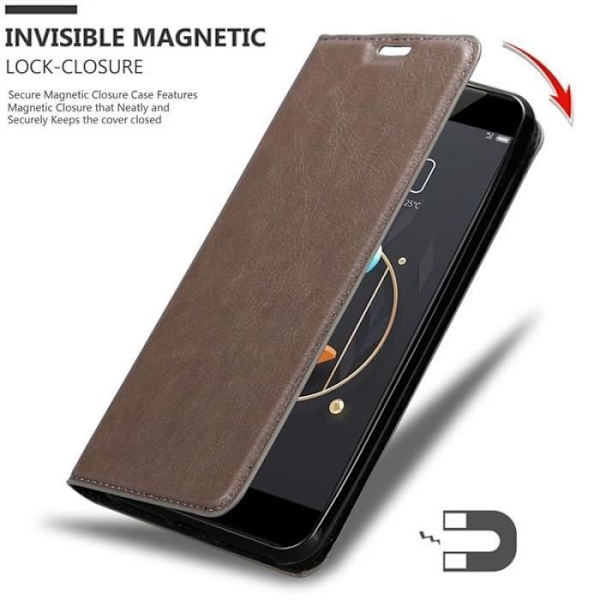 Cadorabo Fodral till ZTE Nubia Z17 MINI i KAFFEBRUNT