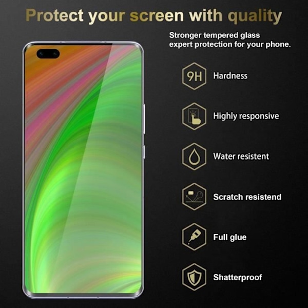 Cadorabo 3x skyddsglas för Xiaomi Redmi K30i 5G i härdat glas Transparent