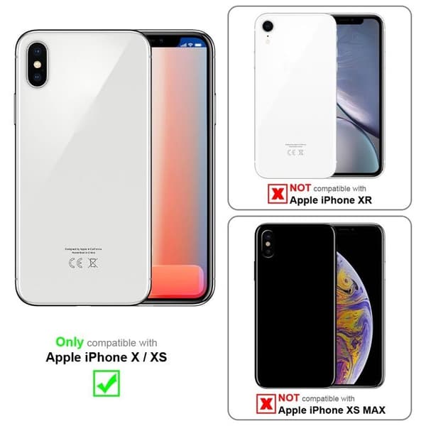 Skyddsfodral för iPhone X / XS Saphirblå Blå