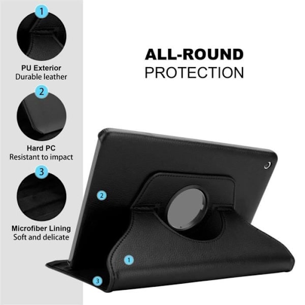 Cadorabo Fodral till Apple iPad Mini - Mini 2 - Mini 3 i svart - UTAN automatisk väckning