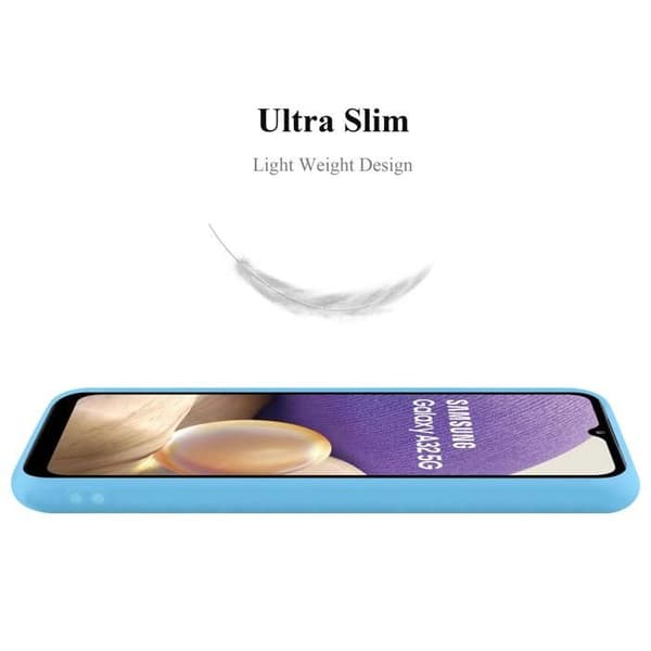 Skyddsfodral för Samsung Galaxy A32 4G CANDY BLÅ Stötabsorberande Silikon Blå