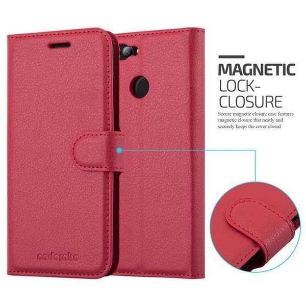 Etui för Huawei NOVA 2 i KIRSCHRÖD Röd