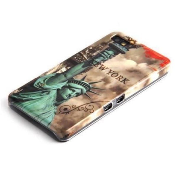 Cadorabo - Hard Shell Fodral > Blackberry Z10 < – Fodral Cover Bumper Design: STATUE OF LIBERTY