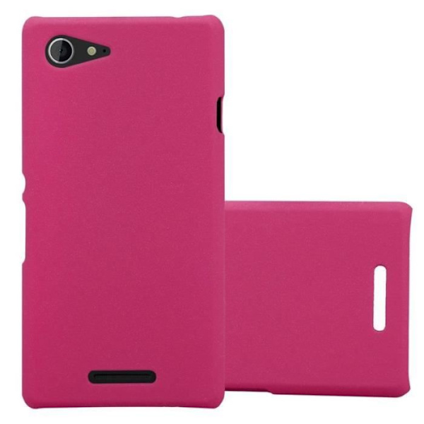 Coque - CADORABO - Sony Xperia E3 - Hård Skydd - Matt Design - Färg Rosa Rosa