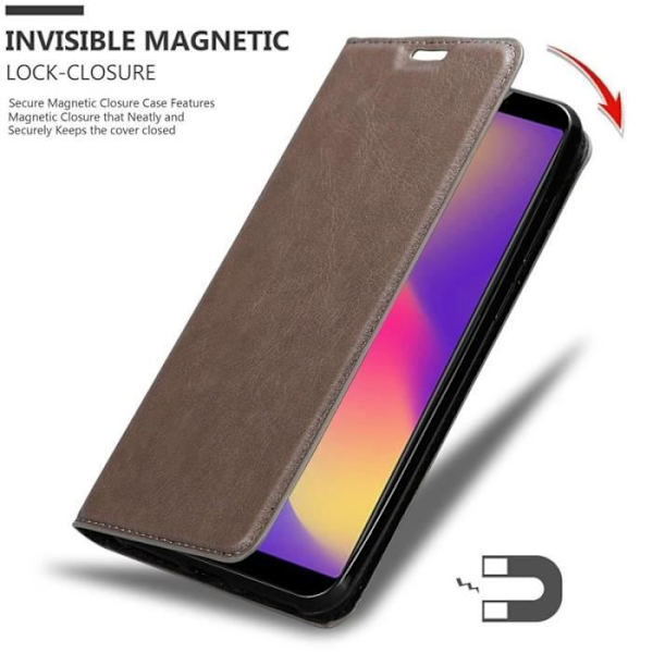 Cadorabo Fodral till ZTE Nubia N3 i KAFFEBRUNT