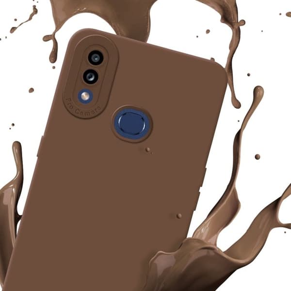 Skyddsfodral för Samsung Galaxy A10s / M01s i FLUID BRUN Stötsäker brun