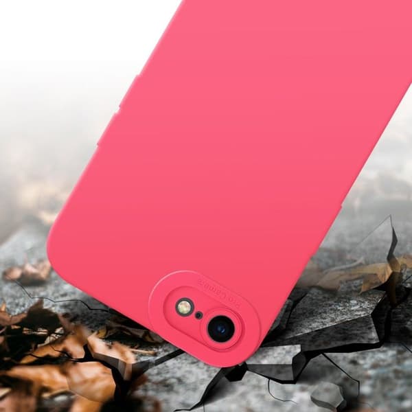 Skyddsfodral för iPhone 7 / 7S / 8 / SE 2020 i FLUID RÖD Stötsäker Röd