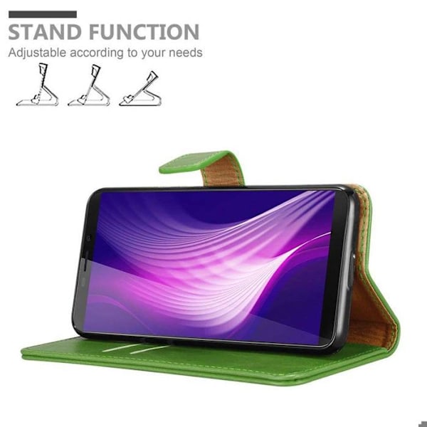 Coque för Cubot NOVA i GRÖN PRÈ Skydd som stödfunktion Grön