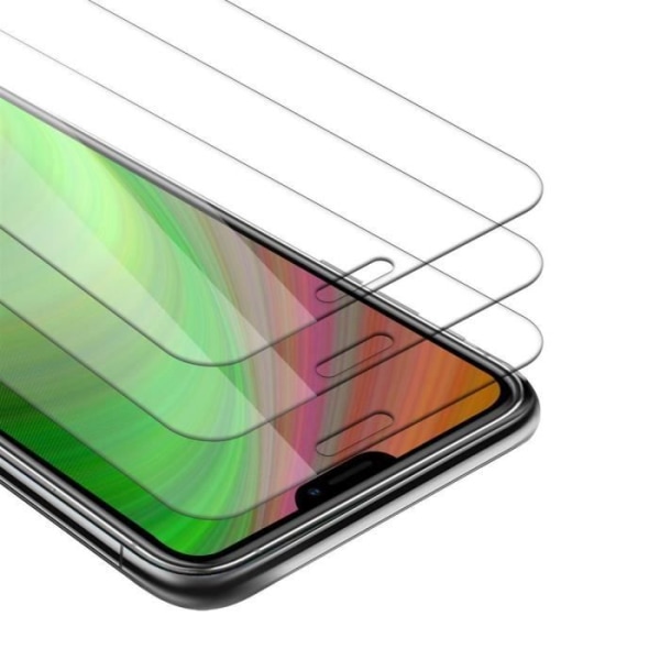 Cadorabo 3x skyddsglas för Apple iPhone 12 / iPhone 12 Pro (6,1" Zoll) i HÖGT TRANSPARENT härdat härdat skärmglas
