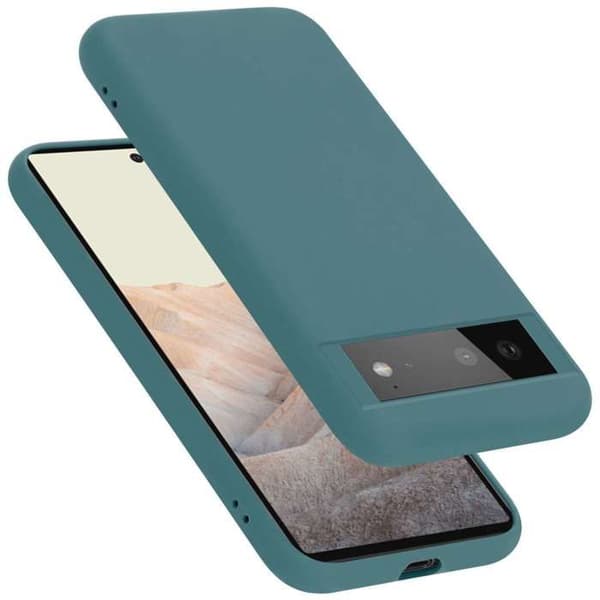 Skal för Google PIXEL 6 Stötskydd i LIQUID GREEN Grön
