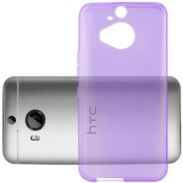 HTC ONE M9 PLUS / ONE ME VIOLET TRANSPARENT Fodral Cadorabo DESIGN AIR TPU Silikonskydd Fodral Skydd Ultra Slim Bumper