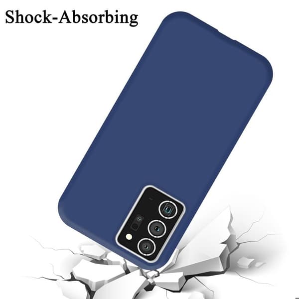 Skyddsfodral för Samsung Galaxy NOTE 20 PLUS Stötabsorberande i LIQUID BLUE Blå