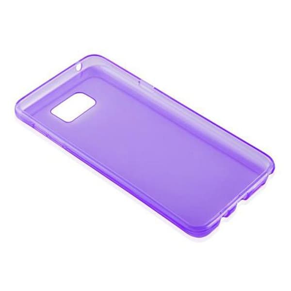 Transparent stötsäker silikonfodral för Samsung Galaxy NOTE 5 Violett