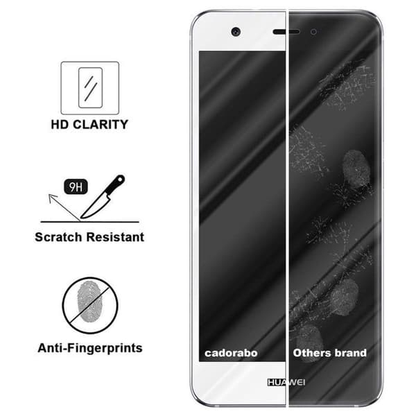 Helt härdat skärmskydd för Huawei NOVA Vit