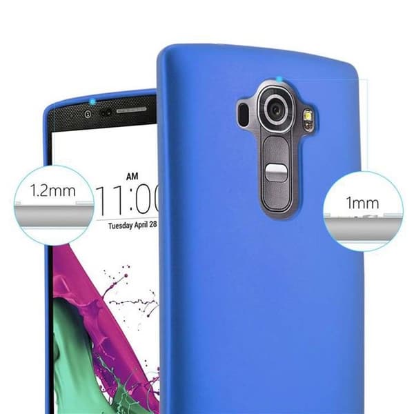 Skal för LG G4 / G4 PLUS Skyddsskal i MATTE METALLBLÅ Design Blå