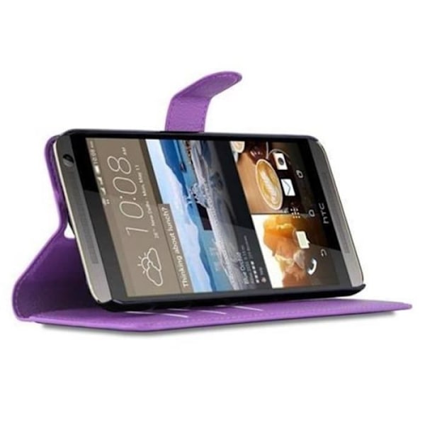 Fodral för HTC ONE E9 PLUS Plånboksfodral i ORKIDÉ VIOLETT Skydd LILA ORKIDE