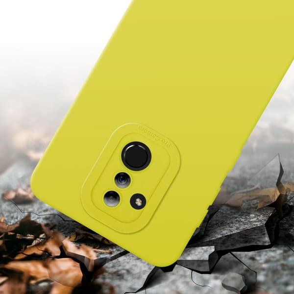 Skyddsfodral för Huawei MATE 20 LITE i FLUID GUL Stötsäker Skyddsfodral Gul