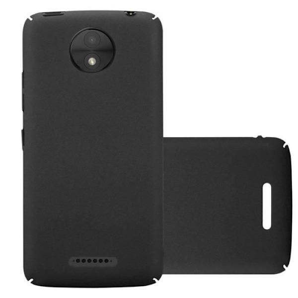 Coque - CADORABO - MOTO C PLUS - Hårt skydd - Matt design - Färg svart Svart