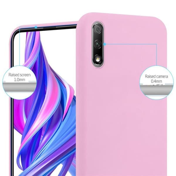 Skyddsfodral för Honor 9X CANDY ROSE VIF Stötsäker Silikon Ros