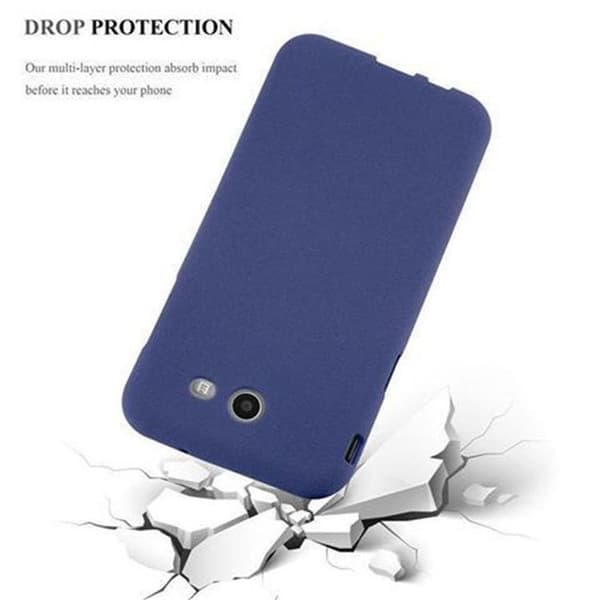 Skyddsfodral för Samsung Galaxy J3 2017 US Version FROST MÖRKBLA Blå