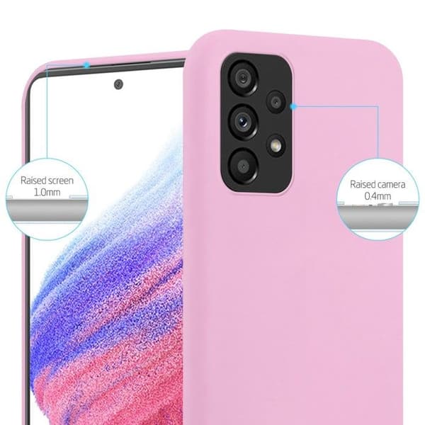 Skyddsfodral för Samsung Galaxy A53 5G CANDY ROSE VIF Stötskydd Silikon Ros