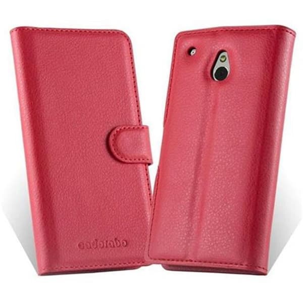 Fodral för HTC ONE M4 MINI i KIRSCHRÖD Röd