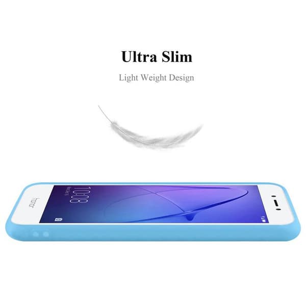 Skyddsfodral för Honor 6A PRO / 5C PRO CANDY BLÅ Stötsäker Silikon Blå