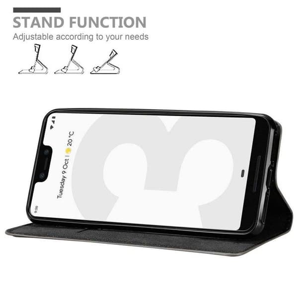 Etui för Google PIXEL 3 XL Fodral i MÖRK BRUN brun