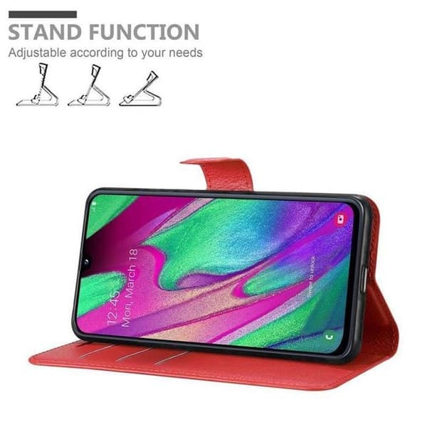 Etui för Samsung Galaxy A40 i KIRSCHRÖD Röd