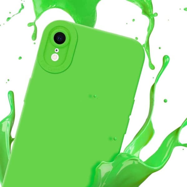 Skyddsfodral för iPhone XR i FLUID GRÖN Stötsäker Grön