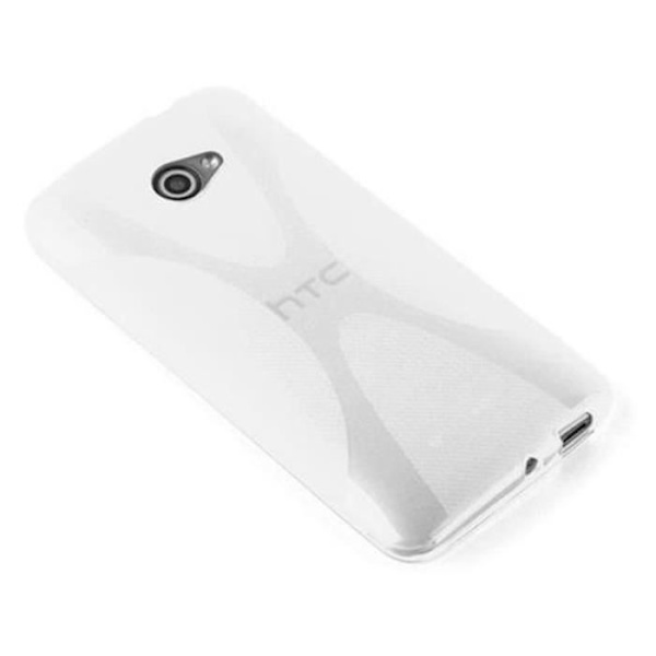 HTC BUTTERFLY S SEMI TRANSPARENT Fodral Cadorabo DESIGN Halvtransparent