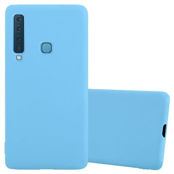Skyddsfodral för Samsung Galaxy A9 2018 CANDY BLÅ Stötsäker Silikon Blå