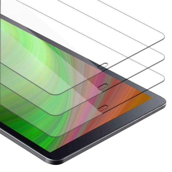 CADORABO skyddsfilm för Samsung Galaxy Tab A (10,5") - Vit - Paket med 3