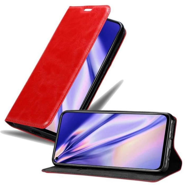 Cadorabo Fodral för Honor View 20 i APPLE RED