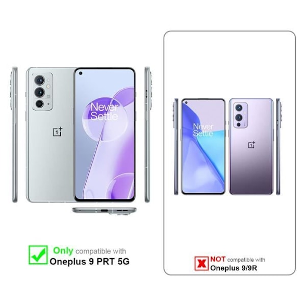 Coque för OnePlus 9RT 5G - CADORABO - Blomsterställ - Syntetläder - Ställfunktion - Magnetstängning BLOMMA BLÅ