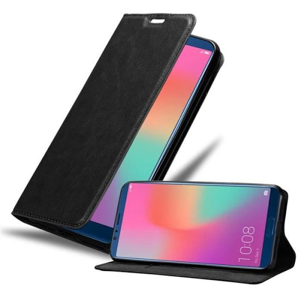 Cadorabo Fodral till Huawei P SMART 2019 i MIDNIGHT BLACK