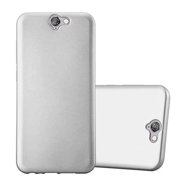 Skyddsfodral för HTC ONE A9 Skyddsfodral i MATTSILVER Metallic Design Grå