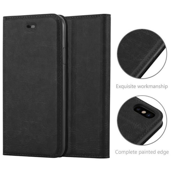 Cadorabo Fodral till Apple iPhone XS MAX i MIDNIGHT SVART