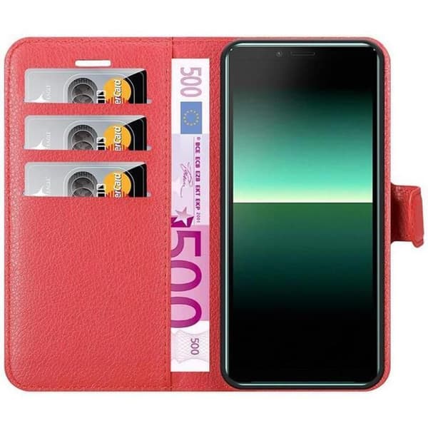Fodral för Sony Xperia 10 II i KIRSCHRÖD Röd