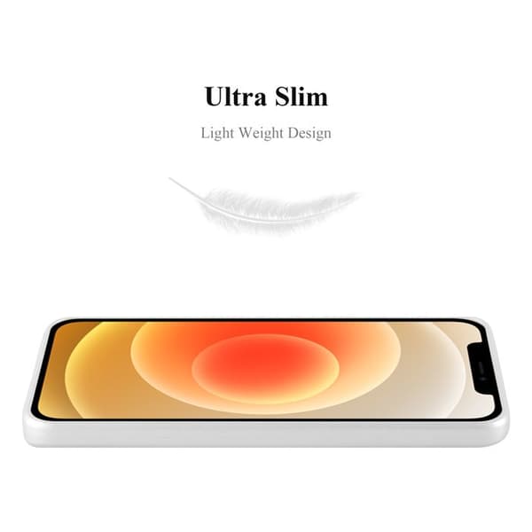Skyddsfodral för iPhone 12 MINI Skyddsfodral i METALLISK SILVER Matt design Grå