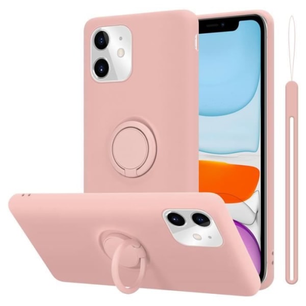Coque - CADORABO - iPhone 11 - Silikon TPU - Stötskydd - Tunn och lätt design Rosa