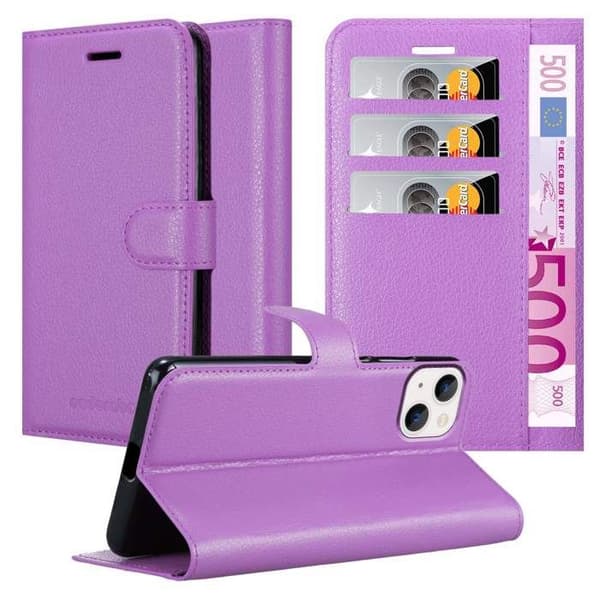 Etui för iPhone 14 PLUS i ORKIDÉER VIOLETT Violett