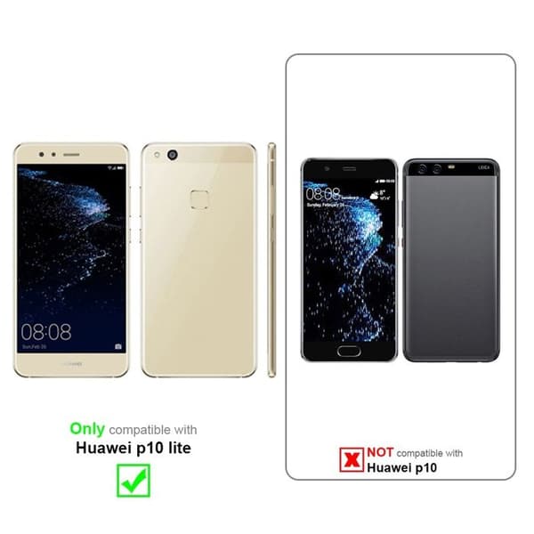 Skyddsfodral för Huawei P10 LITE CANDY ROSE VIF Stötsäker Silikon Ros