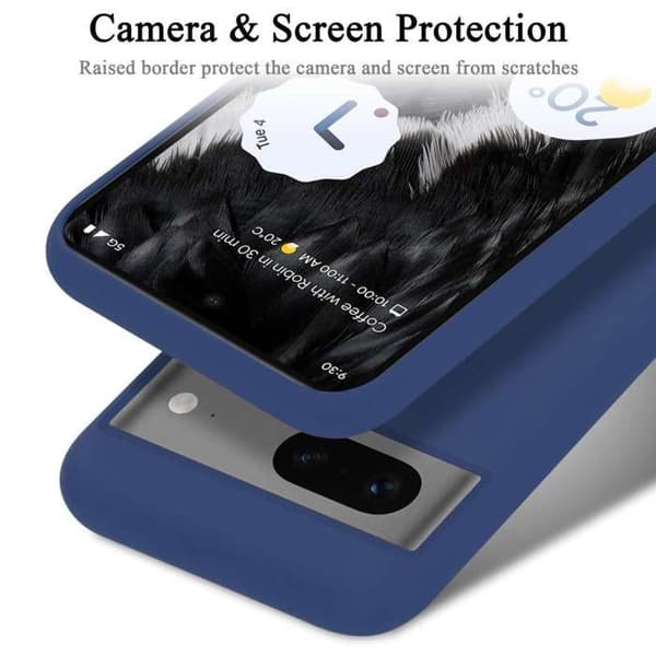 Skal för Google PIXEL 7 Stötabsorberande i LIQUID BLUE Blå