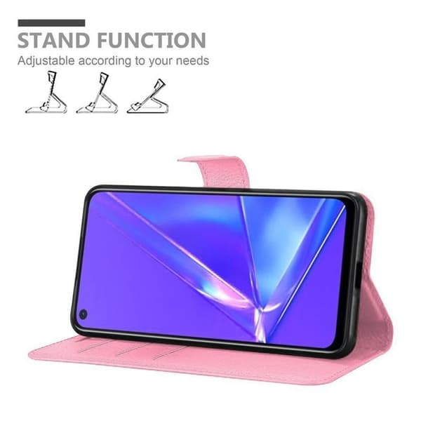 Fodral för Oppo A72 i SOCKERROSA Ros