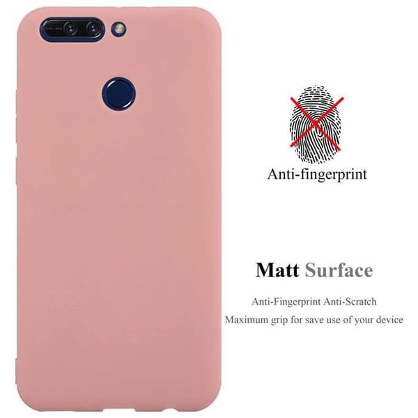 Skyddsfodral för Honor 8 PRO CANDY ROSE VIF Stötskydd Silikon Ros