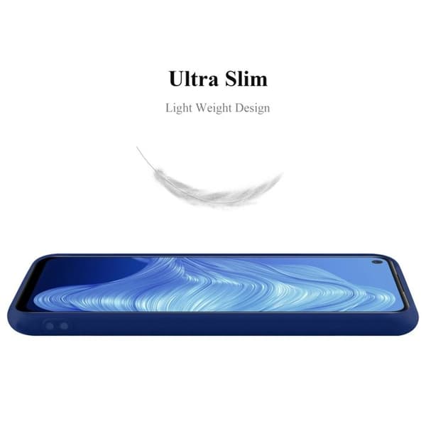 Skyddsfodral för Realme 7 5G CANDY MÖRKBLEU Stötskydd Silikon Blå