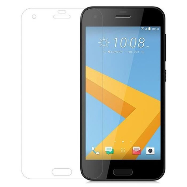 Cadorabo härdat glas HTC ONE A9S skärmskyddsfilm härdat skydd för display HÖG TRANSPARENS