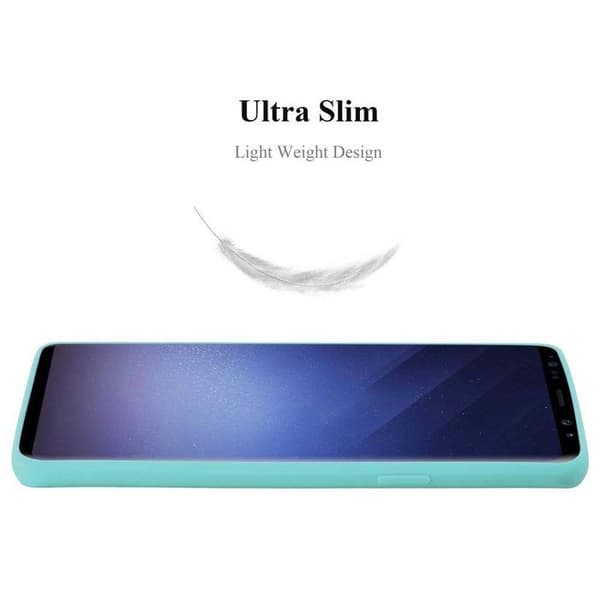 Skyddsskal för Samsung Galaxy S9 CANDY BLÅ Stötsäker Silikon Blå